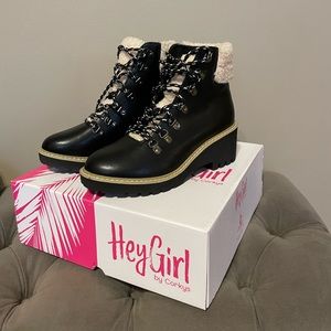 Corkey’s Hey Girl Squad Boots NWT